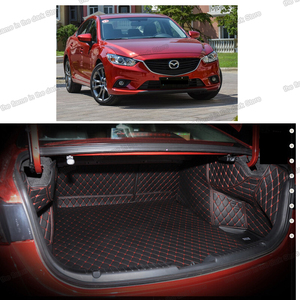 Alfombrilla de cuero para maletero de coche, forro de carga para 2013 2014 2015 2016 2017 2018 2019 2020 <span class=keywords><strong>Mazda</strong></span> <span class=keywords><strong>6</strong></span> Gj <span class=keywords><strong>Interior</strong></span> 2021 <span class=keywords><strong>2022</strong></span> 2023 2024 - Product Image 5