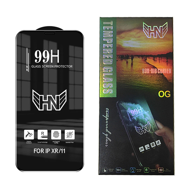 99H Screen Protector Full Cover Cell Phone Temper Glass for iPhone 18 17 16 15 14 13 12 11 Pro Max XR Samsung A22 A42 A52 A02S
