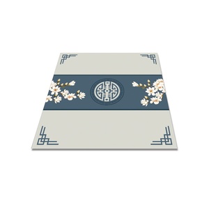 Tapis de table Mahjong carré haut de gamme antidérapant, durable, silencieux et insonorisant pour compétition de poker Guan Dan Hand Rubbing - Product Image 1