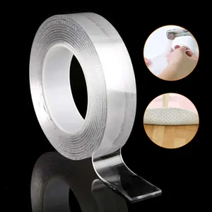 ANTI Washable Sticky Pu Adhesive Nano Double Sided Tape Sticker Double-Side Adhesive Silicone Nano Tape