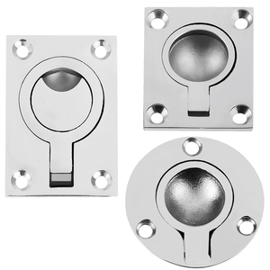 Marine Floor Latches 316 Stainless Steel Deck Cover Latches <b>Yacht</b> Hardware - Product Image 1
