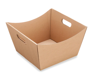 Large <strong>Hamper</strong> <strong>Tray</strong> for Gift Cosmetics Crafts Food Transportation in Cafes Confectionery Stores Supermarkets - Product Image 2