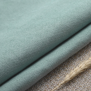 Tissu de canapé en velours glacé à carreaux uni, matériau tricoté haut de gamme en coton et lin, tissu grossier pour la décoration de canapé - Vente en gros usine - Product Image 2