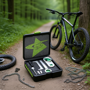 Kit de herramientas de reparación de bicicletas Fasano con rompecadenas y extractor de bielas para bicicletas de montaña y carretera - Product Image 3