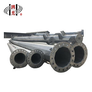 JSHG Fabricant de poteaux d'éclairage de mât de 15 mètres de haut pour l'ingénierie d'éclairage communautaire - Product Image 1