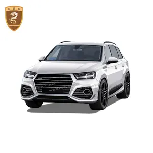 Front splitter lip for ad q7 2016 2017 year to ab-t wide body kit
