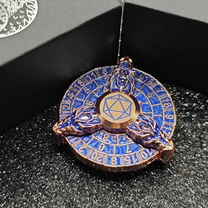 DnD Dungeons & Dragons personalizado juego de <span class=keywords><strong>rol</strong></span> RPG juego de <span class=keywords><strong>dados</strong></span> poliédricos de Metal giratorio <span class=keywords><strong>con</strong></span> caja de regalo - Product Image 5