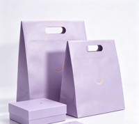 Ensemble complet de sacs cadeaux et boîtes personnalisés avec sac d'emballage extérieur assorti