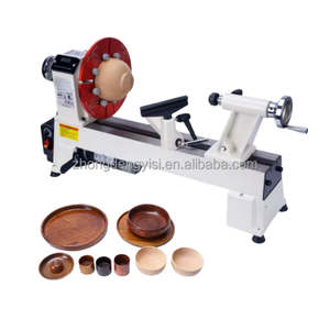 Tour à bois CNC numérique miniature 900W avec affichage numérique - Product Image 2