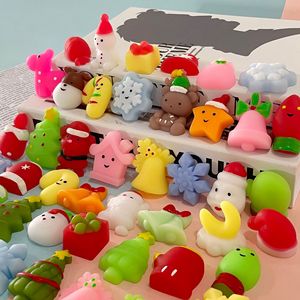 Limited Edition Christmas Holiday Supplies Snowman Tree Dumpster Pinch Music Toy Soft TPR Glue Vent Kids Decoration <b>Gift</b> - Product Image 4