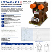 Transformateur de tension intérieur JDZ10-6R JDZ10-10R 6kV 10kV avec fusible pour la sélection d'ingénierie de configuration de projets