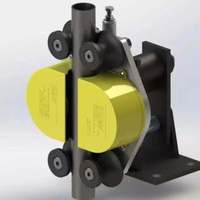 Dispositif de sécurité anti-chute pour élévateur de chantier, protection mécanique pure contre les chutes pour monte-charge d'entrepôt