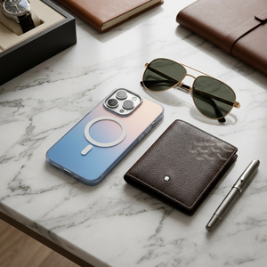 Vente en gros d'étuis magnétiques mats à logo personnalisé dégradé pour <span class=keywords><strong>iPhone</strong></span> 16 15 <span class=keywords><strong>Pro</strong></span> <span class=keywords><strong>Max</strong></span> Samsung S24 N52, aimant puissant, <span class=keywords><strong>coque</strong></span> antichoc, en vrac - Product Image 4