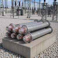 Parafoudre à oxyde métallique polymérique à haute tension et dispositif de mise à la terre