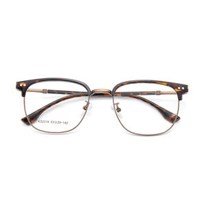 Monturas de Gafas Ovaladas K52318 53-20-142, Ligeras, de Aleación TR, Montura Completa, Unisex, Lentes de Resina, Origen Danyang - Product Image 1