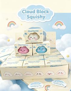 Juguete Antiestrés de Nube Suave de Venta Caliente, Gadget de Descompresión de Rebote Lento, Regalo para Fiestas al por Mayor - Product Image 6