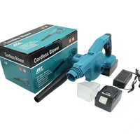 Souffleur sans fil industriel rechargeable au lithium-ion pour chantiers de construction, double fonction aspiration et soufflage, vente en gros usine