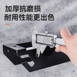 Support de rangement pour meuleuse d'angle robuste et étanche en acier inoxydable, organisateur d'outils mural pour garage, design moderne - Product Image 4