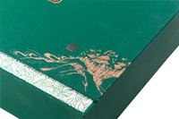 Boîtes cadeaux de luxe pour sachets de thé magnétiques avec logo personnalisé et compartiments en mousse