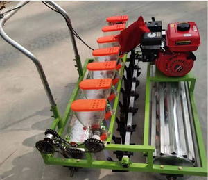 آلة بذر الخضروات ذاتية الدفع بـ 6 صفوف تعمل بالبنزين - آلة بذر متعددة الصفوف فعالة للحدائق والمزارع لزراعة الخضروات، أداة زراعة - Product Image 6