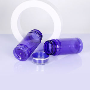 Botella de Plástico PET Transparente con Forma de Cápsula de 100ml 150ml 200ml 300ml 4oz 6oz, Forma Cilíndrica con Tapa Abatible a Prueba de Niños - Product Image 3