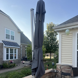 <span class=keywords><strong>Parasol</strong></span> d'extérieur sur pied, grande taille, pour jardin, <span class=keywords><strong>parasol</strong></span> cantilever, imperméable, double couche, ombrelone, fourni par l'usine L - Product Image 6