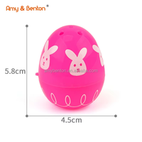 Jouet Offre Spéciale pour enfants avec style mignon et oeuf de couleur vive Festival en plastique personnalisé Pâques Surprise jouets oeuf pour enfants