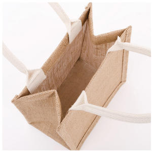 Borse Tote in Iuta Personalizzate con Logo Stampato 2025, Naturali, Riutilizzabili ed Ecologiche, di Dimensioni Personalizzate, per Natale, Shopping, Spiaggia e Regali - Product Image 5