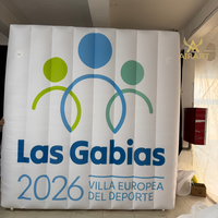 Mur publicitaire gonflable pour boutique éphémère et roadshow