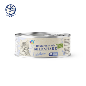 थोक लियू बाओ बिल्ली गीला भोजन 50 ग्राम-170 ग्राम उच्च पोषण hyaluronic एसिड मिल्कशेक सूत्र उच्च प्रोटीन अनाज मुक्त त्वचा कोट - Product Image 1
