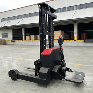 ワンゴン 格安価格 悪路対応 パレットスタッカー シングルコラム カウンターバランス式スタッカー セルフリフト 電動スタッカー - Product Image 1