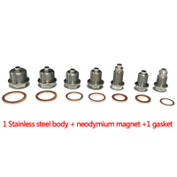 Bouchon de vidange d'huile en acier inoxydable 304 de qualité supérieure bouchons de vidange d'huile moteur magnétique automobile de taille de vis
