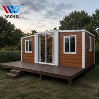 Petite maison conteneur extensible de 10 pieds, cabine modulaire préfabriquée, solution de logement pour les travailleurs et chambre d'hôtes