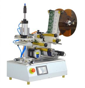 Máy dán nhãn bề mặt phẳng bán tự động để bàn LT-80 dành cho chai vuông, máy dán nhãn không cần làm khô - Product Image 2