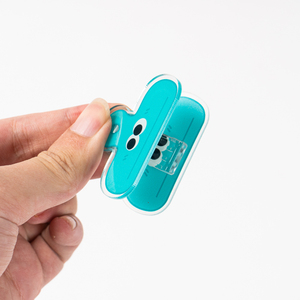 Tùy chỉnh Mini Acrylic giấy clip phim hoạt hình Clip Chất lượng cao hot-bán nhà máy dễ thương tùy chỉnh logo Nhựa Kẹp ghi chú - Product Image 6