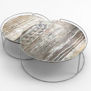 Table basse de salon moderne 2021, style nordique, en bois, nouveau design, en vente - Product Image 3