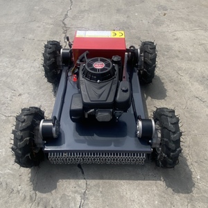 <strong>Self</strong>-Propelled 196cc 4-Stroke DIY Industrial Grade <strong>Lawn</strong> <strong>Mower</strong> Remote-<strong>Controlled</strong> Wheeled Orchard <strong>Mower</strong> for Farm Use - Product Image 3