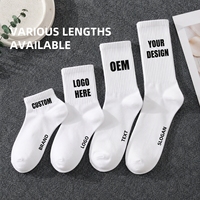 Chaussettes de sport personnalisées avec logo, chaussettes en tissu de qualité supérieure pour la marche, le fitness et les loisirs
