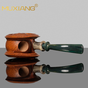MUXIANG nuevo diseño de <span class=keywords><strong>Pipa</strong></span> de tabaco de <span class=keywords><strong>ojo</strong></span> del diablo boquilla de Cumberland <span class=keywords><strong>pipa</strong></span> de fumar hecha a mano - Product Image 3