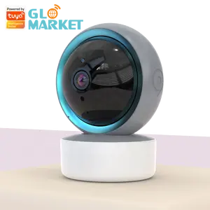 Glomarket Смарт домашняя камера 2/3/5mp Full HD мини-камера Tuya Smart PTZ Радионяня Камера worrk с Google Alexa App управление
