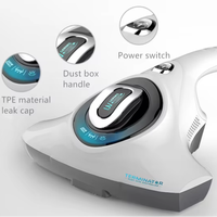 Aspirapolvere Ergonomico con Impugnatura Antiscivolo per Purificazione e Rimozione Acari da Letti e Biancheria da Camera