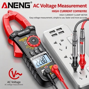 Multimètre à pince numérique ANENG pour électriciens, multimètre haute performance multifonction type CM83, résistance/fréquence - Product Image 5