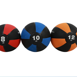 ホームジムフィットネスボールメディシンボールカラフルなラバーメディシンボール - Product Image 2