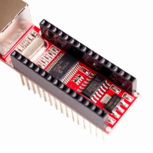 นาโน ENC28J60 อีเธอร์เน็ตชิลด์ V1.0 โมดูลสำหรับอาร์ดูโน่พร้อมขั้วต่อ RJ45 - Product Image 3