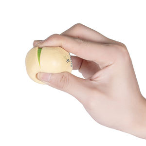 الفستق على شكل مخصص ، مضاد للإجهاد مع شعار مخصص - Product Image 5