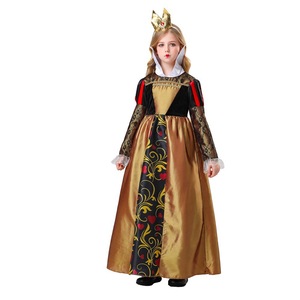Disfraz de reina de corazones de Yi Xiaoyi para niñas, vestido de Cosplay de Halloween, traje para actuación en escenario - Product Image 2