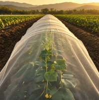 Anti-insectennet voor fruitbomen Witte plantenbeschermingsnetten Ademende tuinafdekking voor groenten, boomgaard, kas