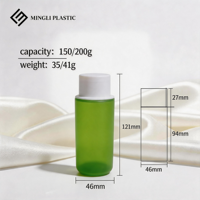Bouteille en plastique PET réutilisable ML PACK 150ml 200ml, distributeur cosmétique, flacon pour lotion corporelle, flacon de voyage portable