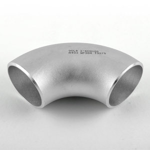 90 Degree 3/4 Inch NPT Sus304l Stainless Steel <strong>Elbow</strong> Thread Pipe Fitting - Product Image 5