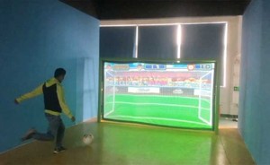 Simulateur de football AR interactif pour enfants en intérieur, jeu de projection de football, <span class=keywords><strong>équipement</strong></span> de divertissement sportif pour les centres familiaux - Product Image 5